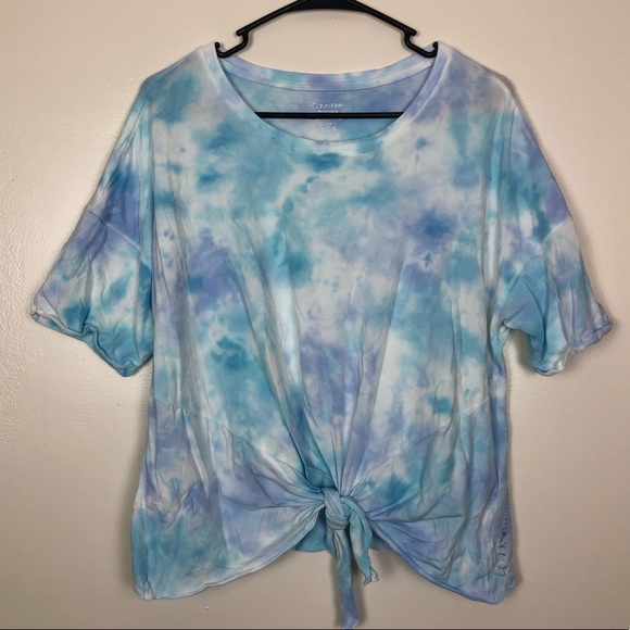 Calvin Klein Tops - Calvin Klein Performance Tie-Dye Crop Top